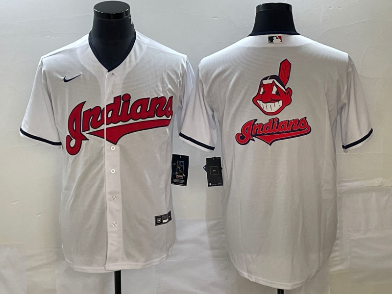 Men's Cleveland Guardians White Home Team Jersey